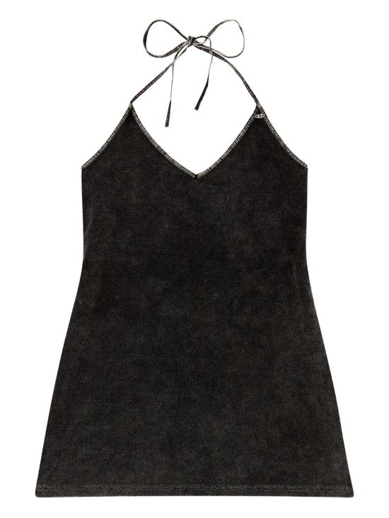 26SS 디젤 미디 원피스 A219060PLCZ 900A Black