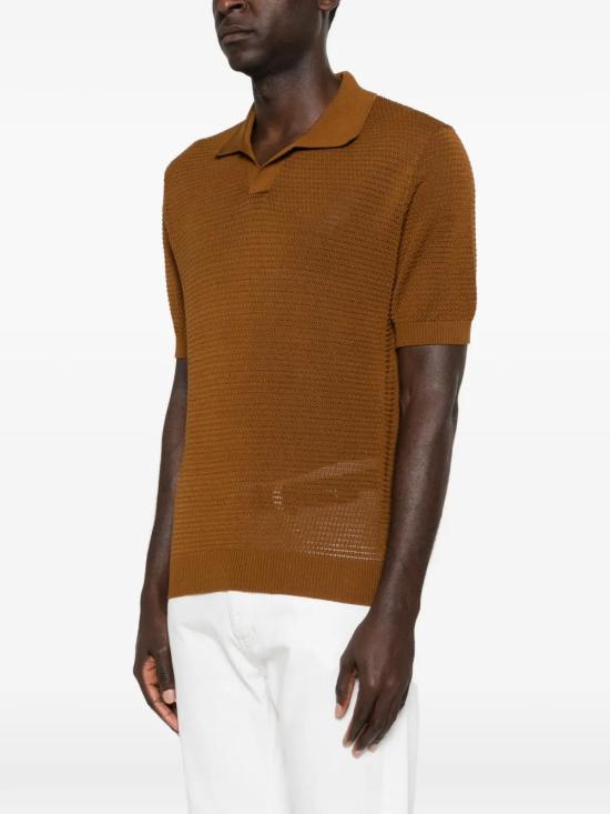 26SS 딸리아토레 폴로 티셔츠 FINLAYPEPWE2602 COGNAC Brown - TAGLIATORE