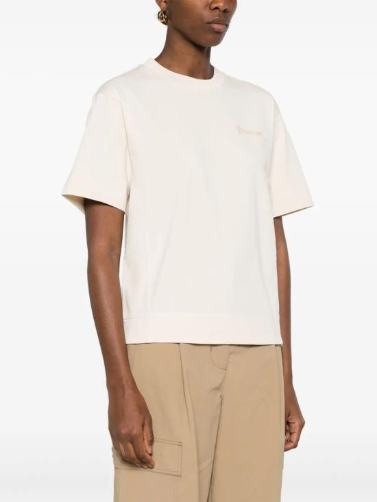 26SS 몽클레어 반팔 티셔츠 L10988C00010 89AZ9 034 NATURAL - MONCLER