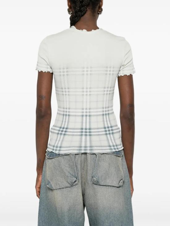 26SS 버버리 반팔 티셔츠 8119041 C4150 Green - BURBERRY