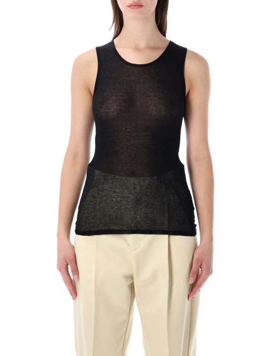 26SS 쉐르 민소매 티셔츠 TSH0763ISIS 126S Nero