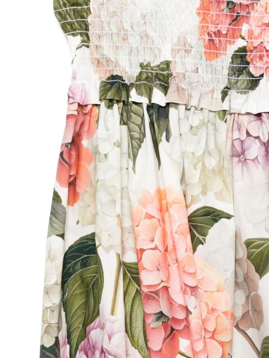 26SS [키즈] 돌체앤가바나 스커트 L55I83 HS5T6HA5XG White - DOLCE & GABBANA