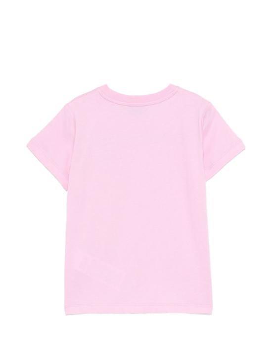 26SS [키즈] 모스키노 티셔츠 HAM03P LAA0251473 Pink - MOSCHINO
