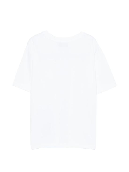 26SS [키즈] 모스키노 티셔츠 HDM076 LBA0010101 White - MOSCHINO