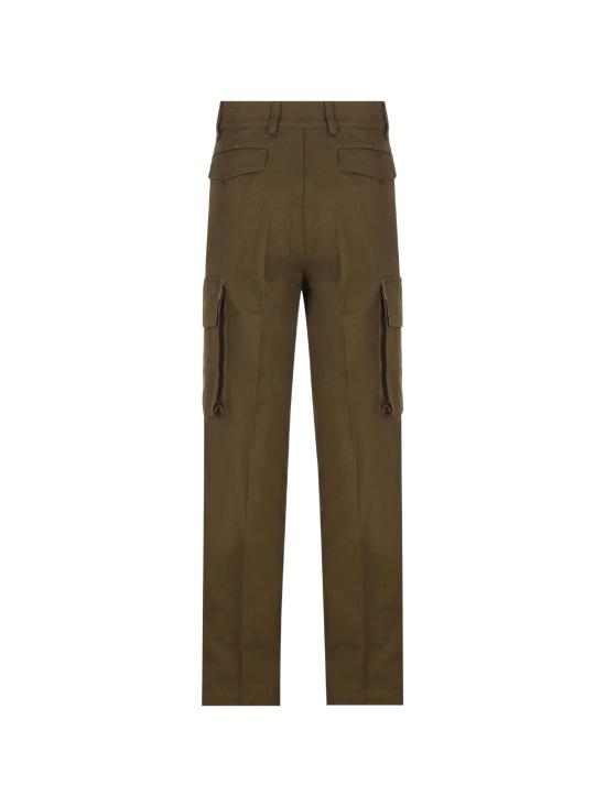 26SS 발렌티노 가라바니 스트레이트 팬츠 VREB90AWK 365 Green - VALENTINO GARAVANI