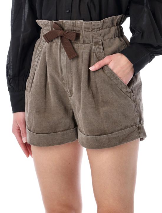 26SS 이자벨마랑에뚜왈 숏팬츠 SH0256FAD1G04E 50DZ Brown - ISABEL MARANT ETOILE