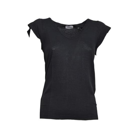 26SS 이자벨마랑에뚜왈 반팔 티셔츠 TS0014FBB1N17E 01BK Black