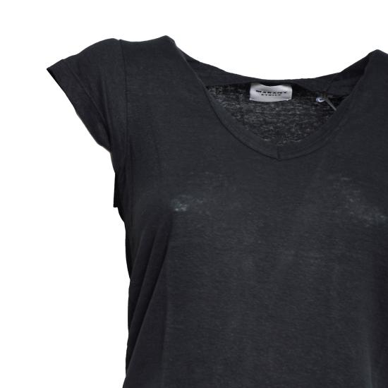 26SS 이자벨마랑에뚜왈 반팔 티셔츠 TS0014FBB1N17E 01BK Black - ISABEL MARANT ETOILE