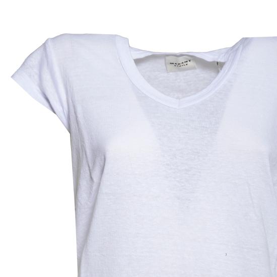 26SS 이자벨마랑에뚜왈 반팔 티셔츠 TS0014FBB1N17E 20WH White - ISABEL MARANT ETOILE