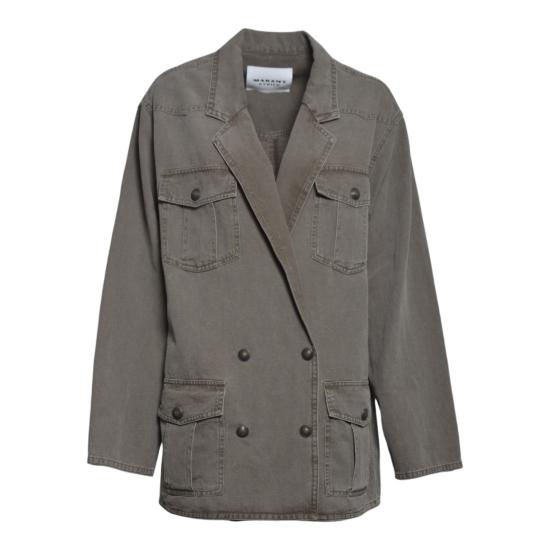 26SS 이자벨마랑에뚜왈 수트 자켓 VE0625FAD1G04E 50DZ Brown