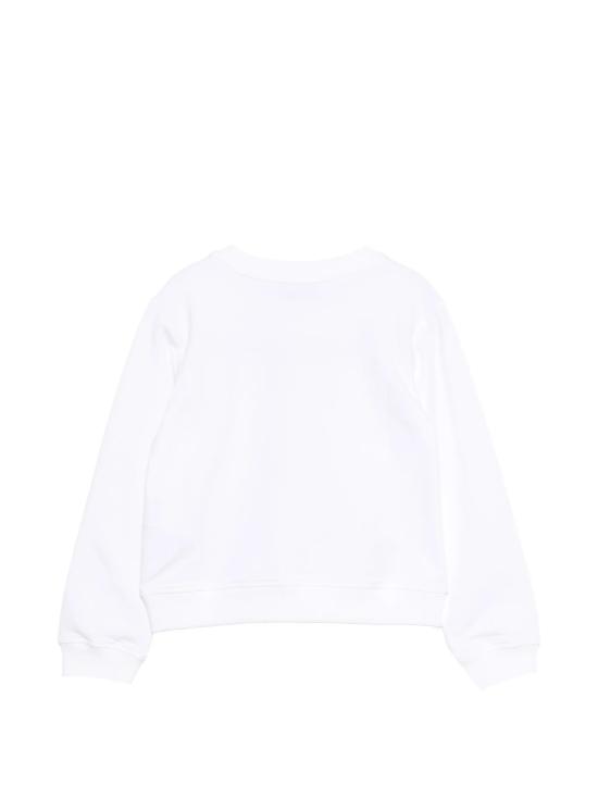 26SS [키즈] 모스키노 트레이닝 상의 HLF02MLDA00 10101 White - MOSCHINO