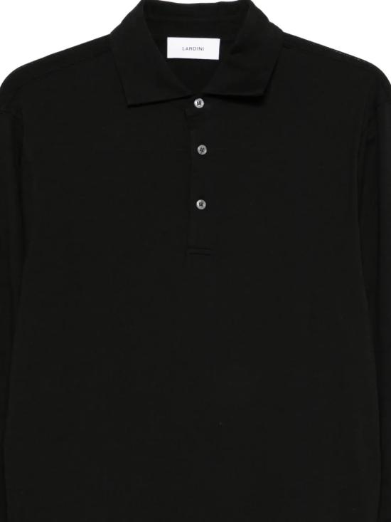 26SS 라르디니 폴로 티셔츠 CNLPML56CN64051 999 Black - LARDINI
