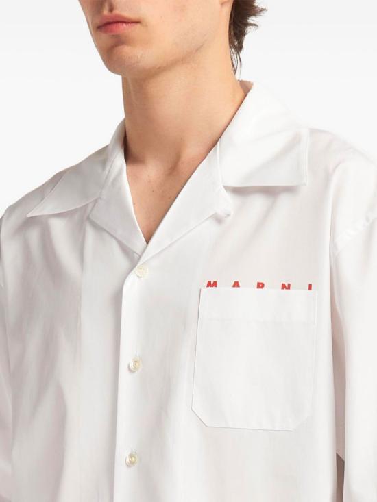 26SS 마르니 셔츠 CUMU0213PP USCT88LRW01 White - MARNI