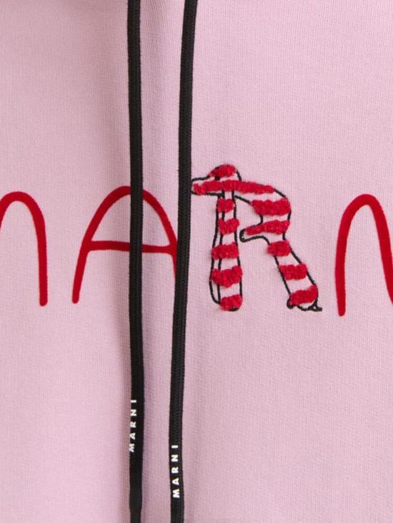 26SS 마르니 긴팔 티셔츠 FUMU0137PS USCY85LOC20 Pink - MARNI