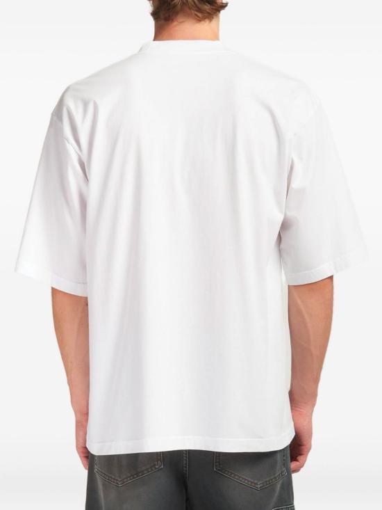 26SS 마르니 반팔 티셔츠 HUMU0223S2 USCY86LOW01 White - MARNI