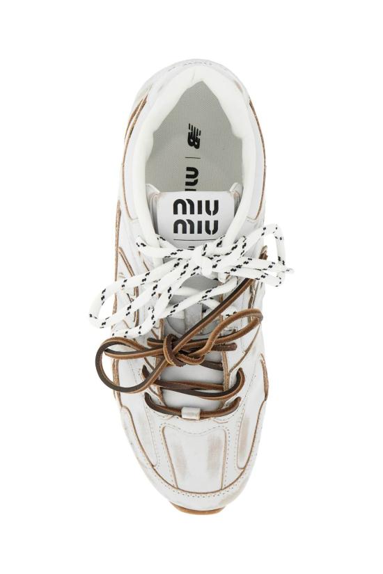 26SS 미우미우 스니커즈 5E165E 3F33 F0009 WHITE DOM - MIU MIU