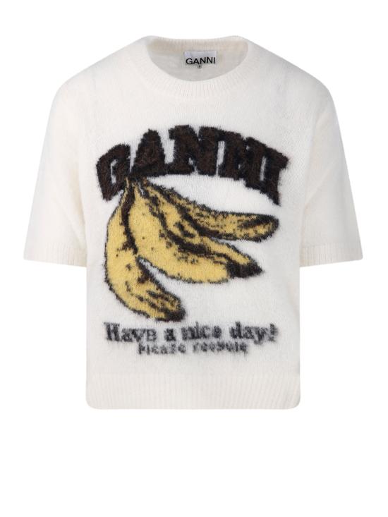 26SS 가니 브러쉬드 알파카 스웨터 A1070093135 EGRET DOM