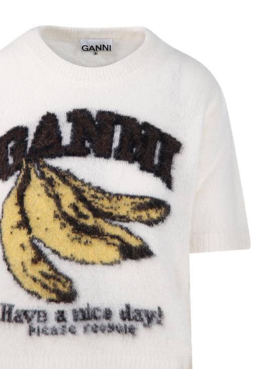 26SS 가니 브러쉬드 알파카 스웨터 A1070093135 EGRET DOM - GANNI