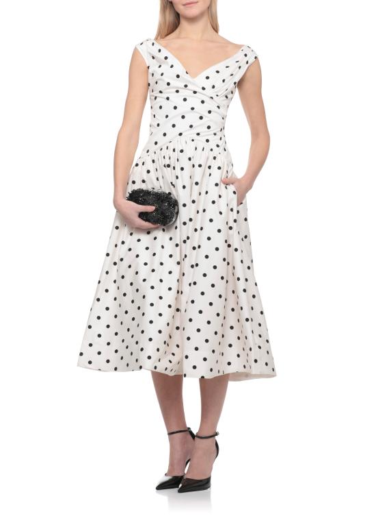 26SS 셀프 포트레이트 미디 원피스 RS26209MC CREAM POLKACREAM Ivory - SELF PORTRAIT