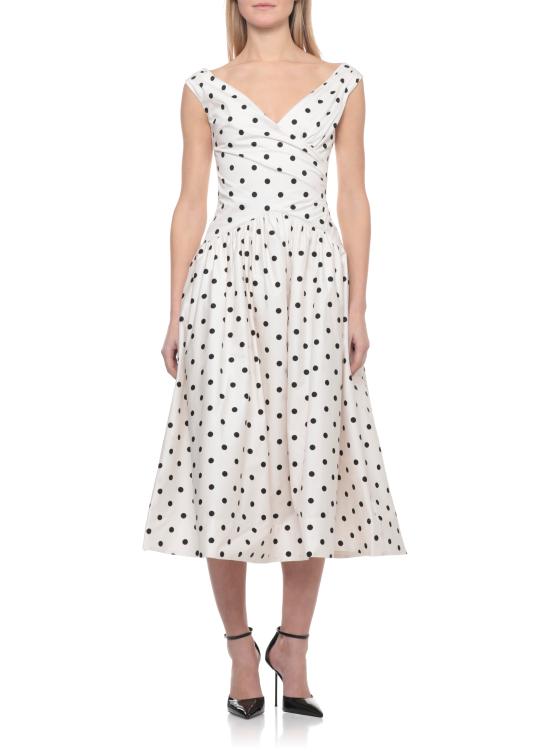 26SS 셀프 포트레이트 미디 원피스 RS26209MC CREAM POLKACREAM Ivory - SELF PORTRAIT