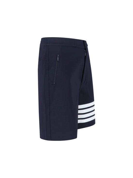  톰브라운 4바 테크 쇼츠 MJQ237A J0242 415 Blue - THOM BROWNE