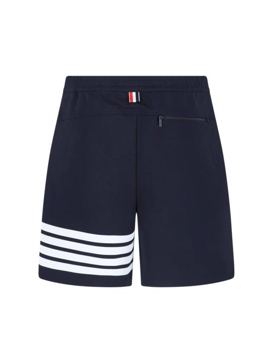  톰브라운 4바 테크 쇼츠 MJQ237A J0242 415 Blue - THOM BROWNE