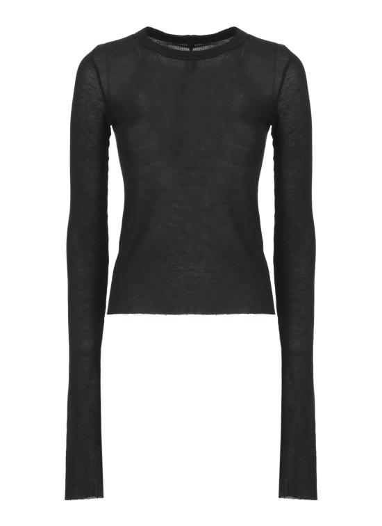 26SS 릭 오웬스 스웨터 RP01F6209 RC09 Black