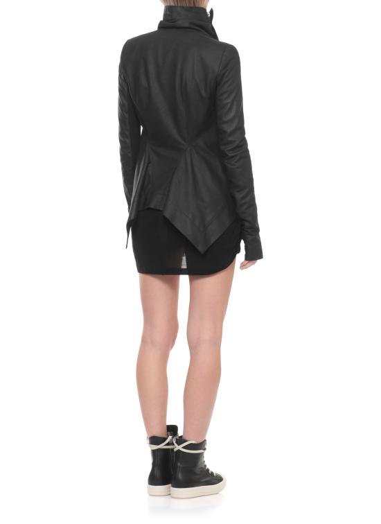 26SS 릭 오웬스 가죽 자켓 RP01F6743 LBF09 Black - RICK OWENS