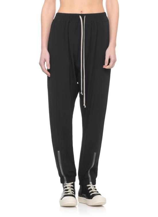 26SS 릭 오웬스 스트레이트 팬츠 RP01F6320 CC09 Black - RICK OWENS