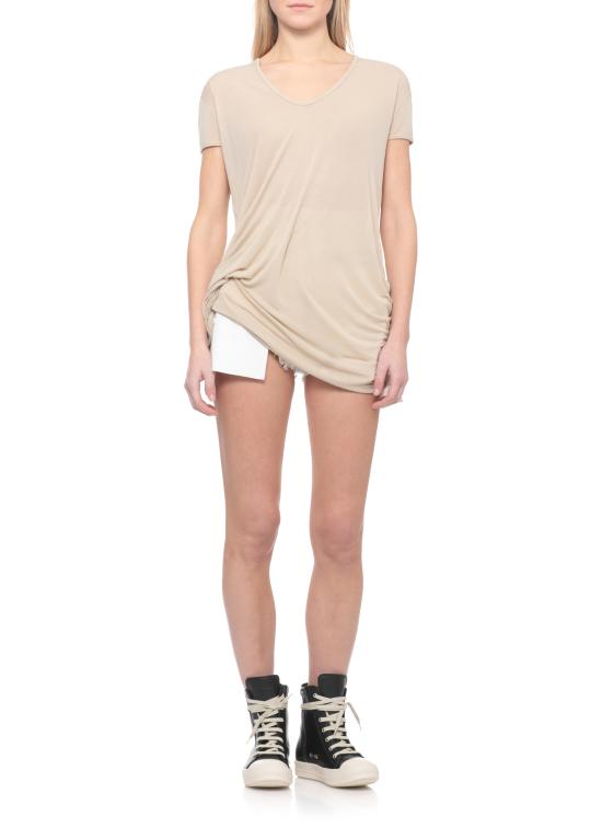 26SS 릭 오웬스 민소매 티셔츠 RP01F6206 JS138 Ivory - RICK OWENS