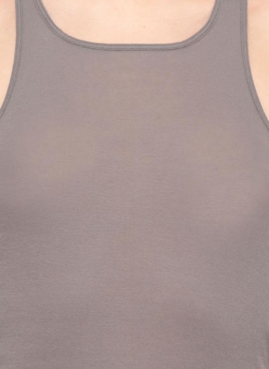 26SS 릭 오웬스 민소매 티셔츠 RP01F6101 MR34 Grey - RICK OWENS