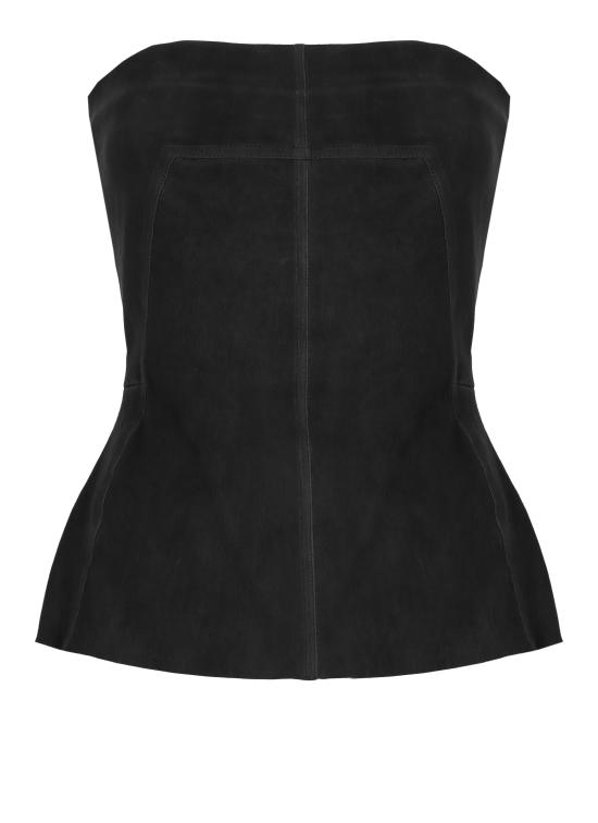 26SS 릭 오웬스 민소매 티셔츠 RP01F6127 LSV09 Black