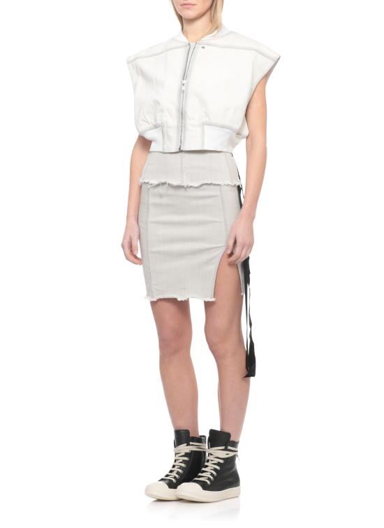 26SS 다크쉐도우 미디 스커트 DS01F4346 SDMW51 Grey - DRKSHDW