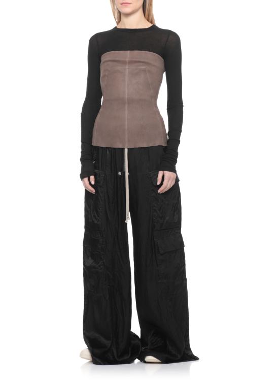 26SS 릭 오웬스 민소매 티셔츠 RP01F6127 LSV34 Brown - RICK OWENS