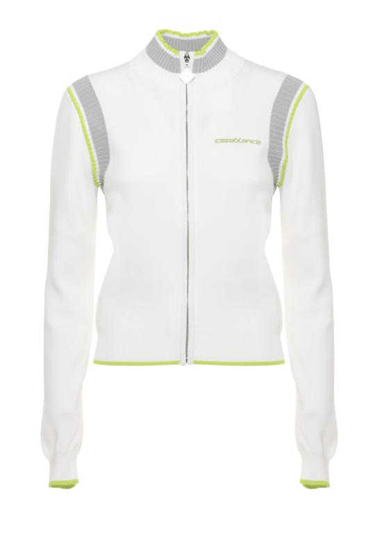 26SS 카사블랑카 가디건 WSP26KW124401 VISCOSE White