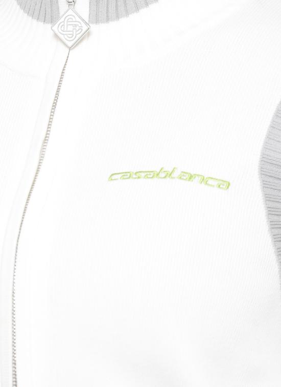 26SS 카사블랑카 가디건 WSP26KW124401 VISCOSE White - CASABLANCA