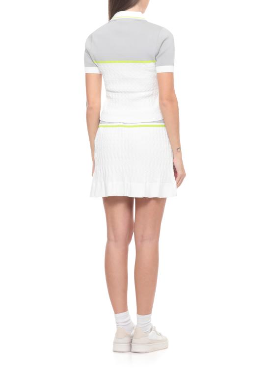 26SS 카사블랑카 폴로 티셔츠 WSP26KW124701 VISCOSE White - CASABLANCA