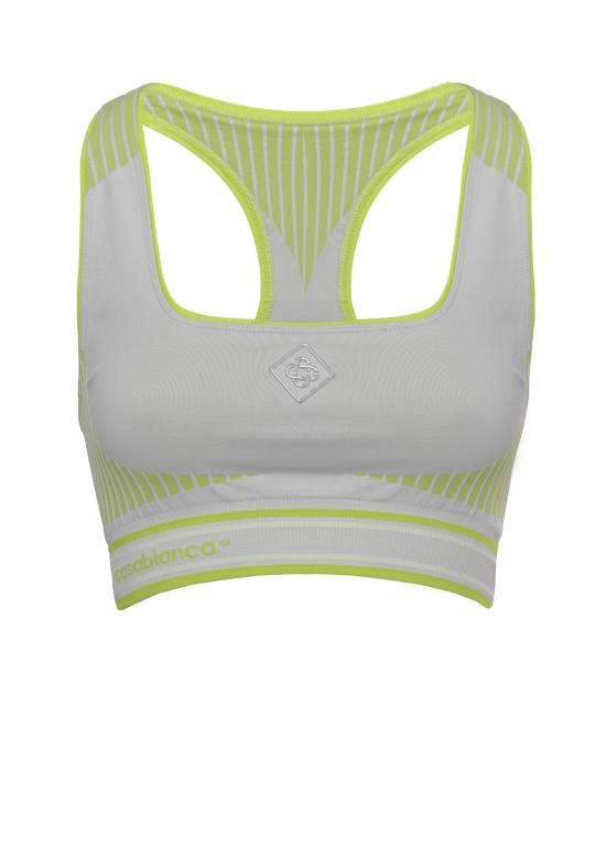 26SS 카사블랑카 민소매 티셔츠 WSP26ACT05701 SEAMLESS Grey