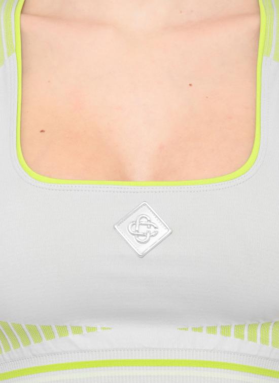 26SS 카사블랑카 민소매 티셔츠 WSP26ACT05701 SEAMLESS Grey - CASABLANCA