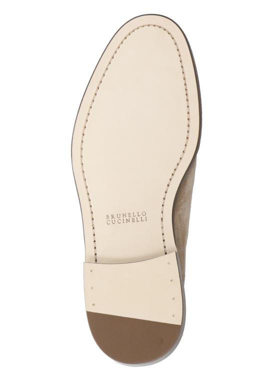 26SS 브루넬로 쿠치넬리 드레스 슈즈 MZUPAIT654 C4298 Brown - BRUNELLO CUCINELLI