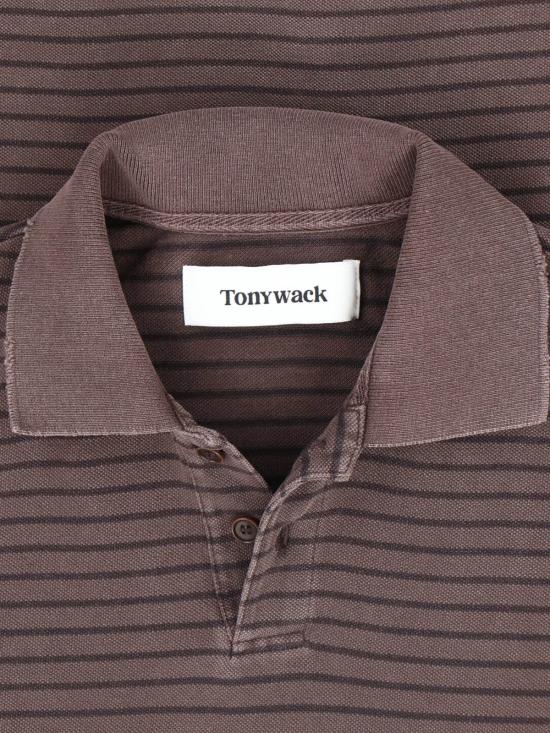 26SS 토니웩 반팔 티셔츠 BF12TS305 FADED BROWN Brown - TONYWACK