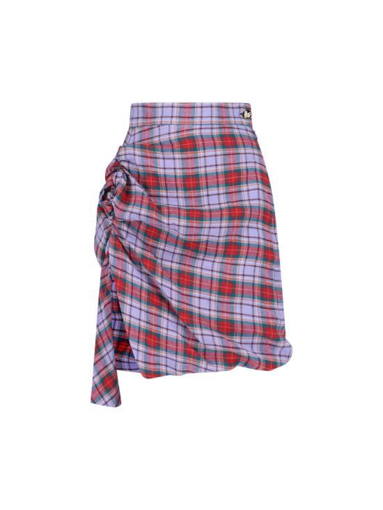 26SS 비비안웨스트우드 미디 스커트 1K010025 W01C6 O102 MultiColour