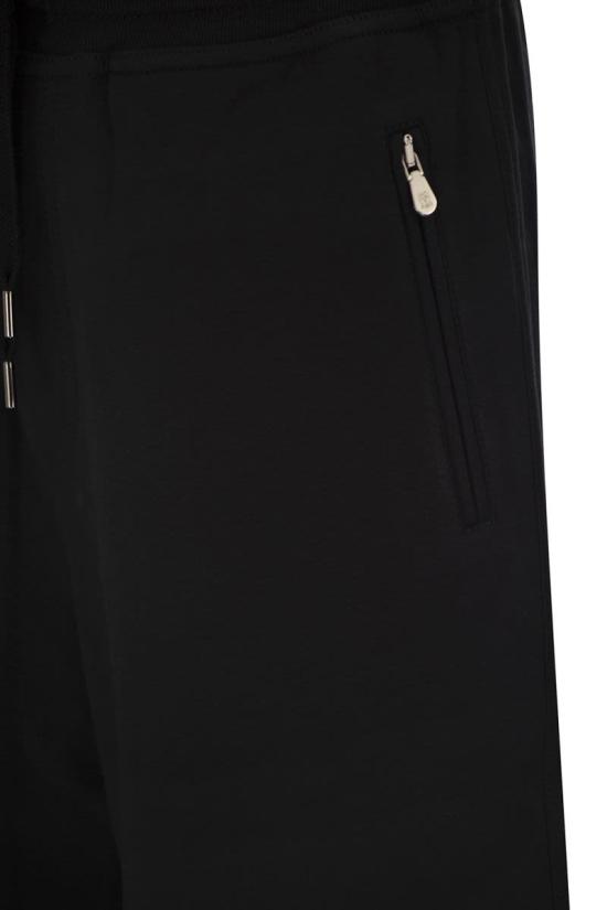 26SS 브루넬로 쿠치넬리 플리스 버뮤다 쇼츠 MW8633242GC101 BLACK DOM - BRUNELLO CUCINELLI