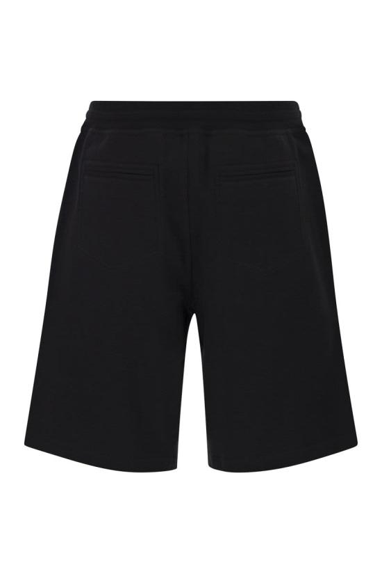 26SS 브루넬로 쿠치넬리 플리스 버뮤다 쇼츠 MW8633242GC101 BLACK DOM - BRUNELLO CUCINELLI