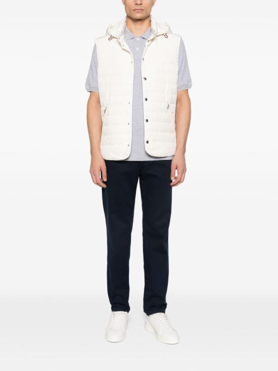 26SS 브루넬로 쿠치넬리 폴로 티셔츠 M0B139779GCQ087 DOM - BRUNELLO CUCINELLI