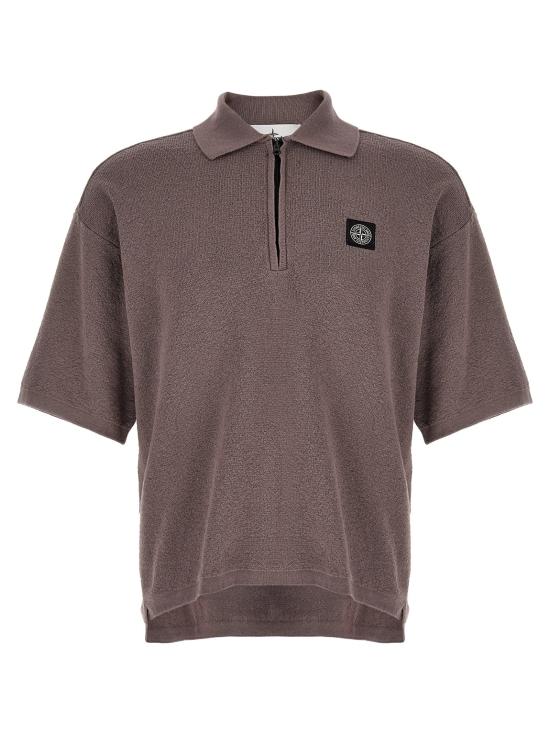 26SS 스톤 아일랜드 폴로 티셔츠 L1S155100021S01B9V008F PURPLE GRAY DOM