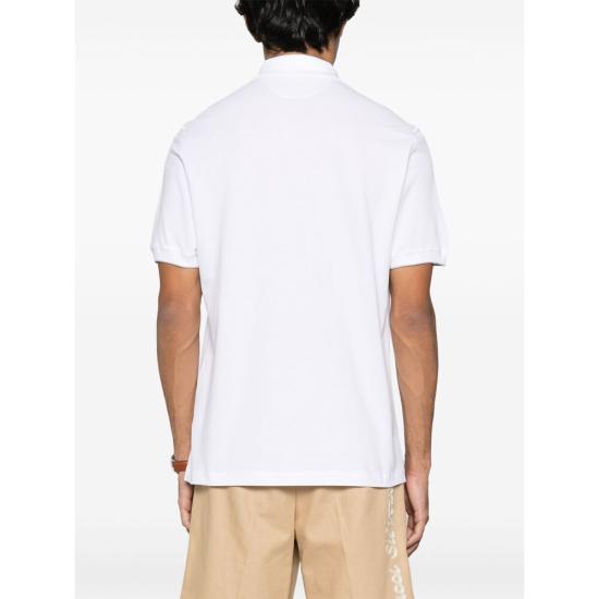 26SS 브루넬로 쿠치넬리 피케 폴로 셔츠 ME8548788CK640 WHITE DOM - BRUNELLO CUCINELLI