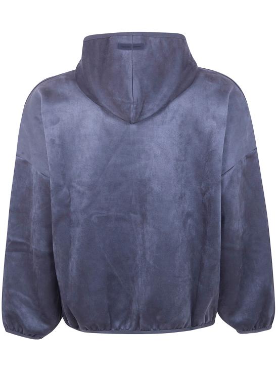 26SS 피어오브갓 스웨이드 플리스 모던 후디 192HO256942FIRONGREY IRON GREY DOM - FEAR OF GOD