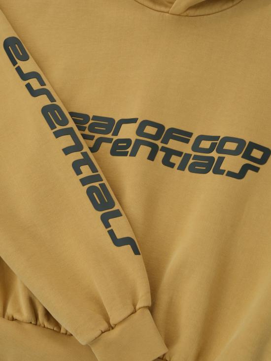 26SS 피어오브갓 후드 티셔츠 192HO256902FCANYON DOM - FEAR OF GOD