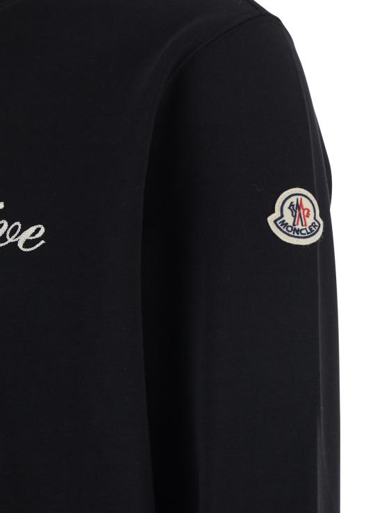 26SS 몽클레어 긴팔 티셔츠 8G0001889A8F999 BLACK DOM - MONCLER